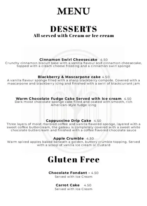 Desserts Page 1