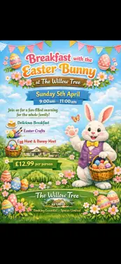 Click Here To Enlarge This Photo Of Breakfast with the Easter Bunny